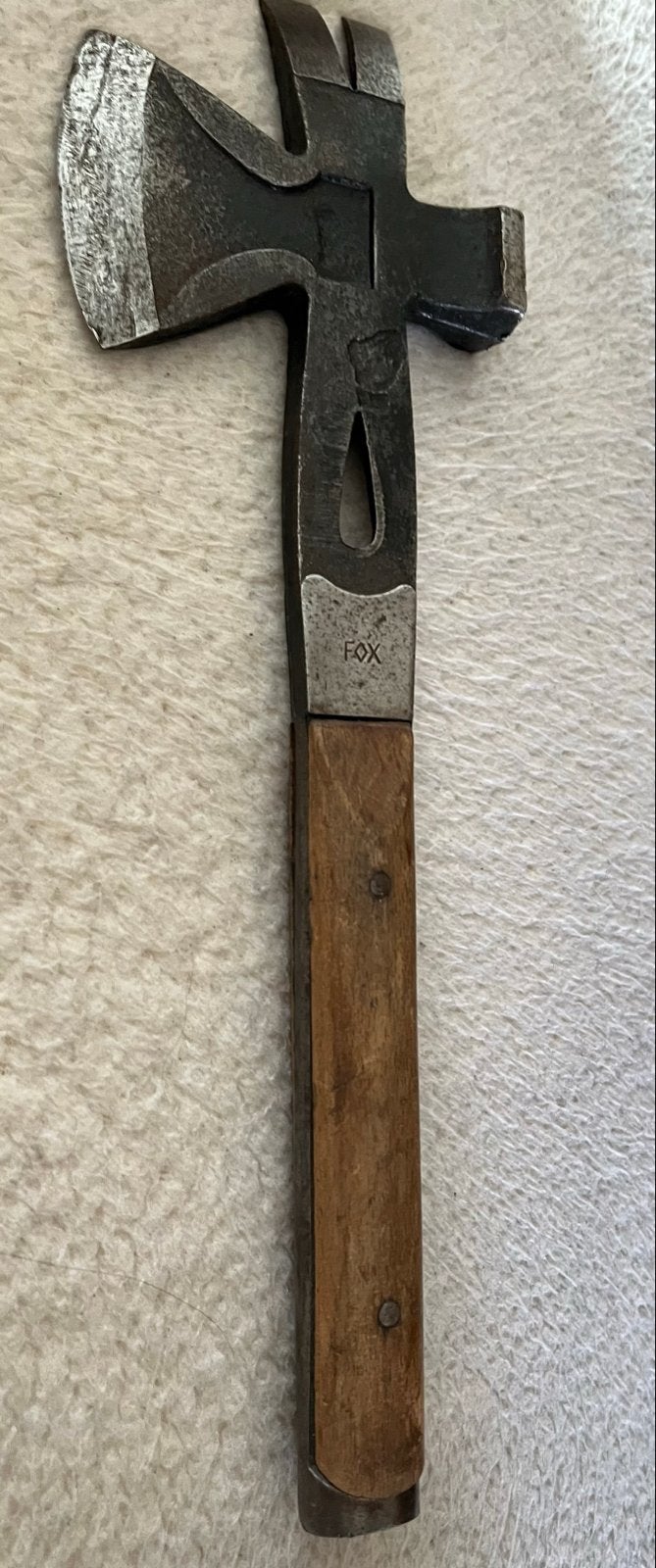 Vintage FOX Kistenhamer / Multitool met Originele Leren Hoes, Antiek en Kunst, Ophalen of Verzenden