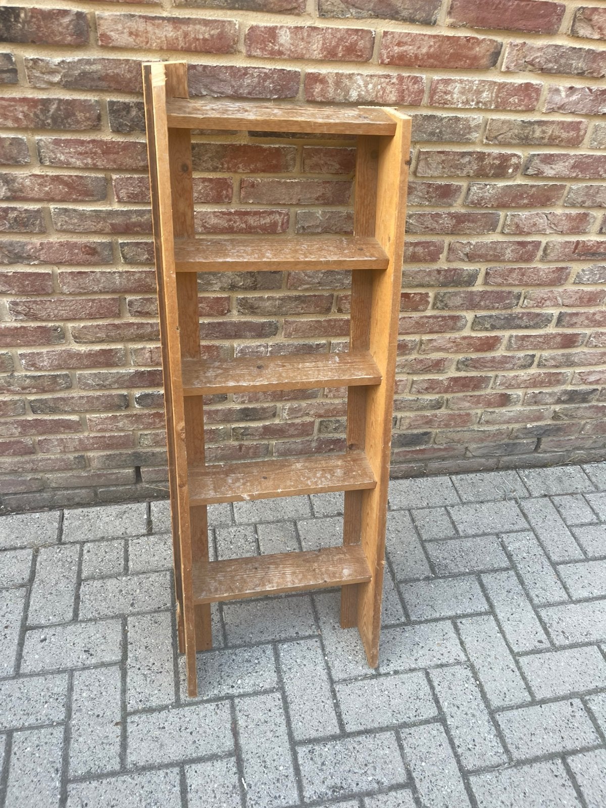 Houten trapje, Ophalen, Zo goed als nieuw, Minder dan 2 meter
