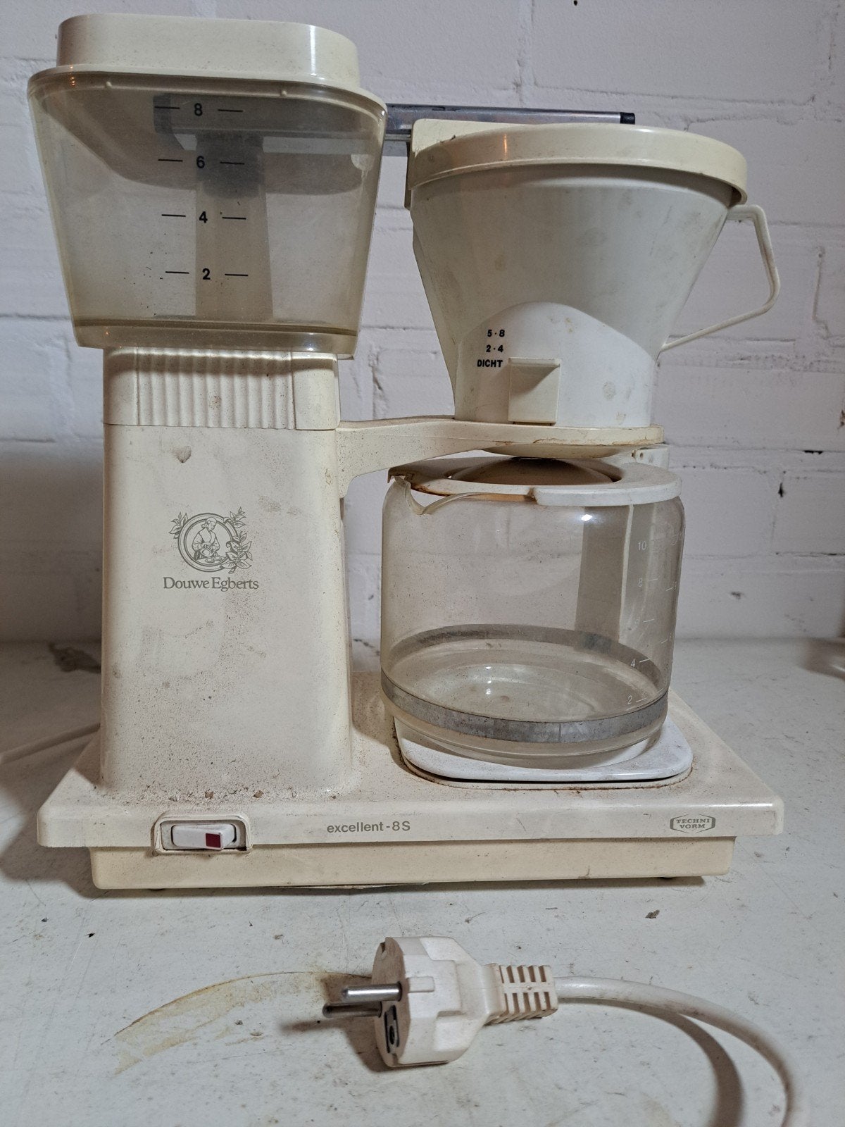 Douwe Egberts Excellent-8S Koffiezetapparaat, Vleutensevaart 35, 3532 AD Utrecht, Nederland, Gebruikt, Koffiemachine, Gemalen koffie