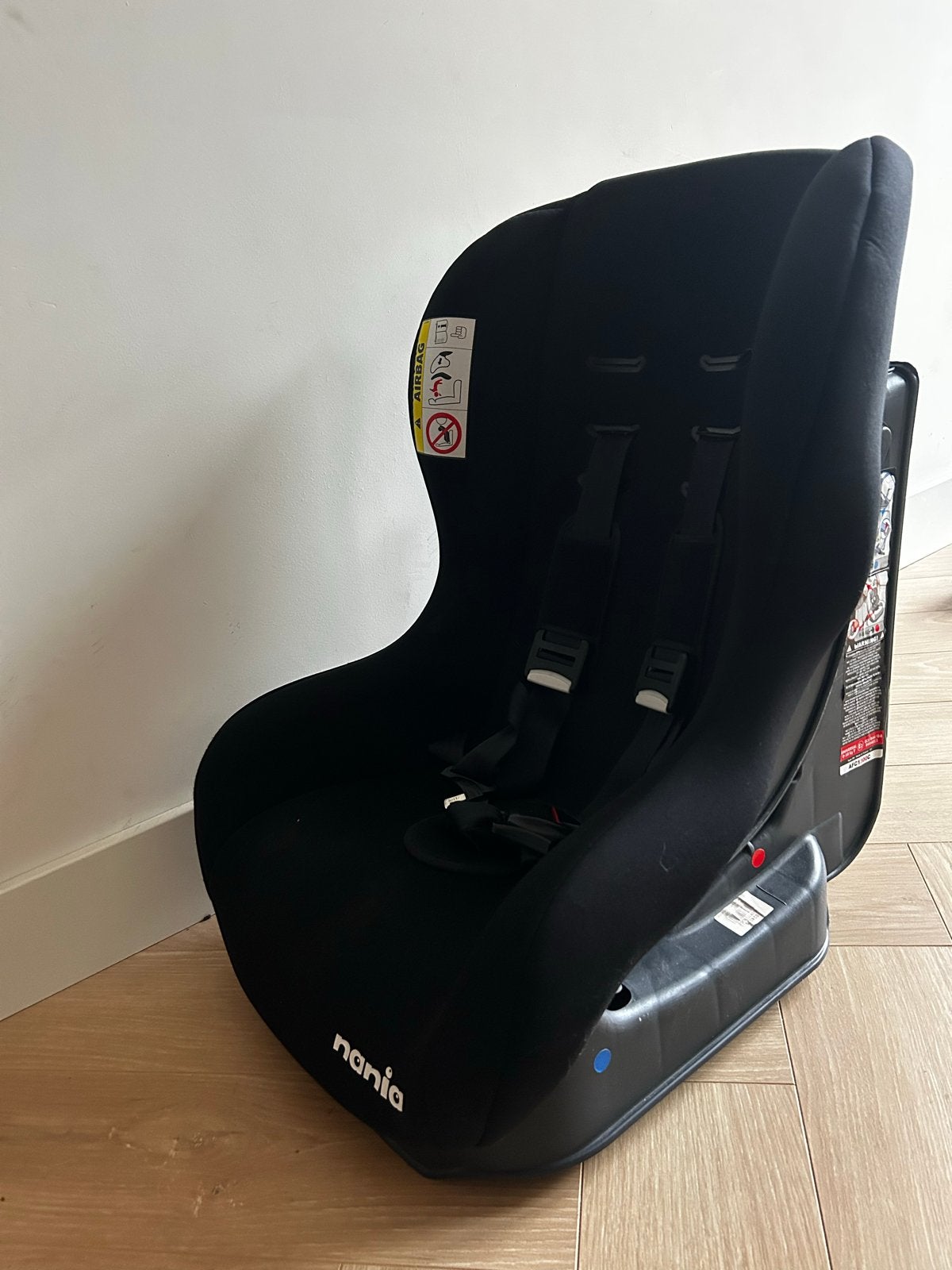 Nania kinderstoel zonder Isofix - Groep 0-1 (0-18 kg), Overige merken, 0 t/m 18 kg, Ophalen of Verzenden, Gebruikt
