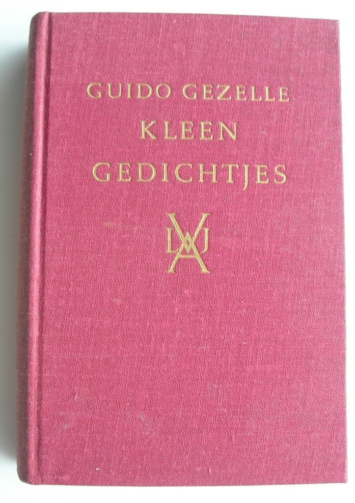 Guido Gezelle Kleen Gedichtjes 1950 Driemaal XXXIII, Ophalen of Verzenden, Gelezen, Eén auteur