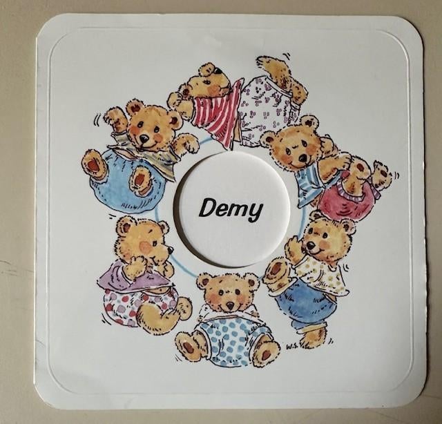 Geboortekaartje  Demy 6-1-1996, Ophalen of Verzenden, 2000 tot heden, Geboortekaartje