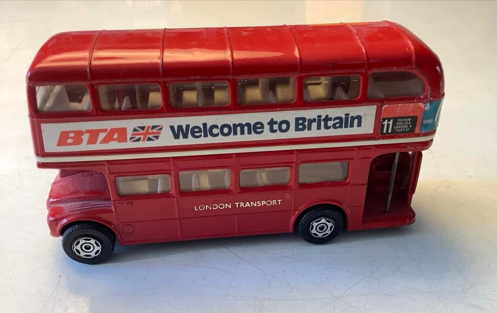Corgi London Transport Routemaster dubbeldekker bus, Overige merken, 1:50 of kleiner, Overige typen, Ophalen of Verzenden