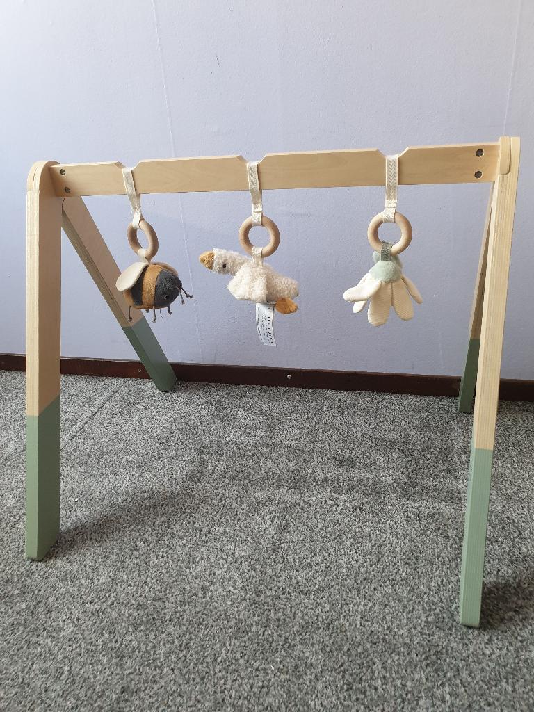 Babygym Hout, Kinderen en Baby's, Speelgoed | Babyspeelgoed, Ophalen of Verzenden, Zo goed als nieuw, Babygym