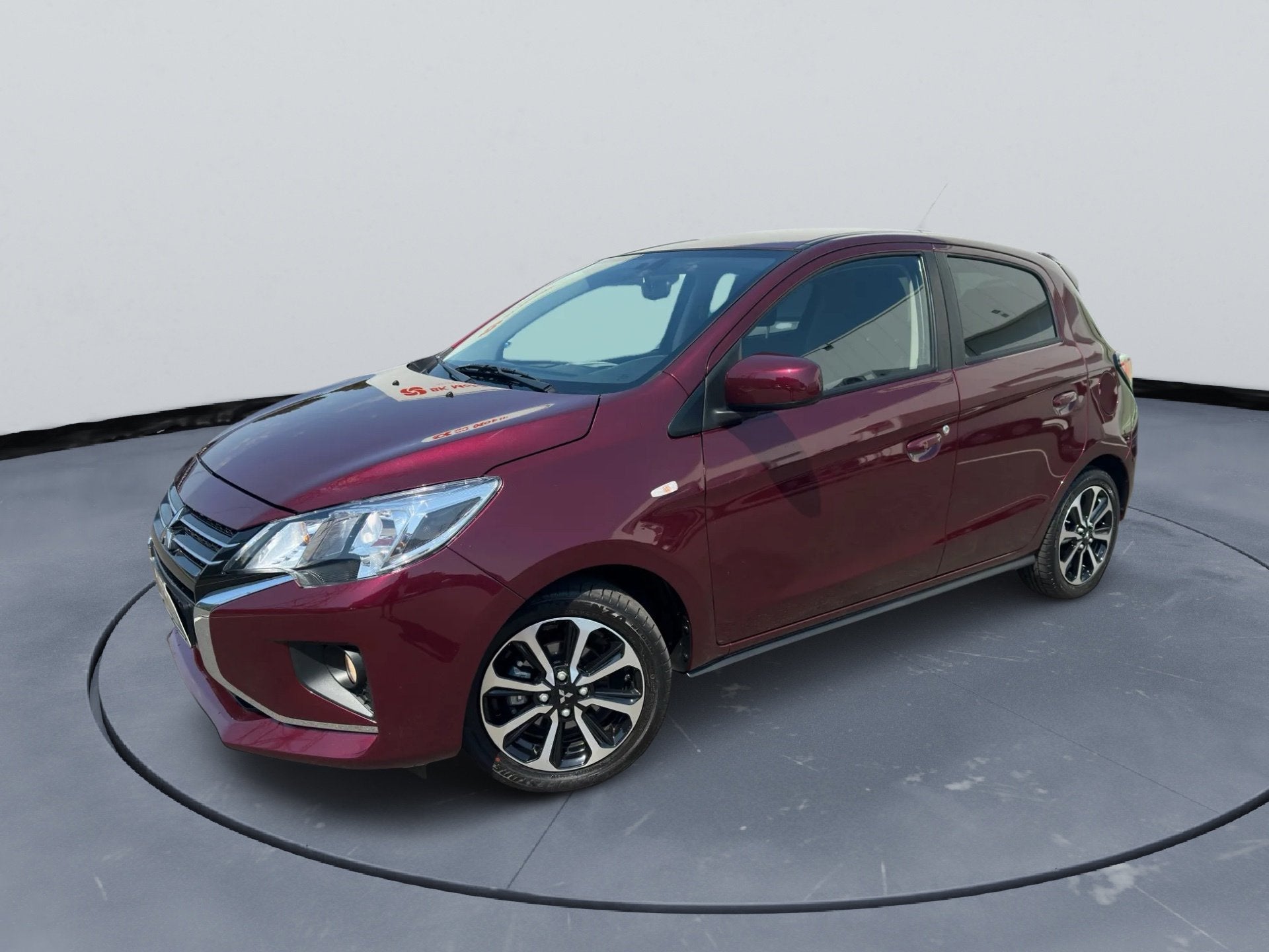 Mitsubishi Space Star 1.2 Intense+ Cruise controle Achteruit, Automaat, Stof, Gebruikt, Zwart