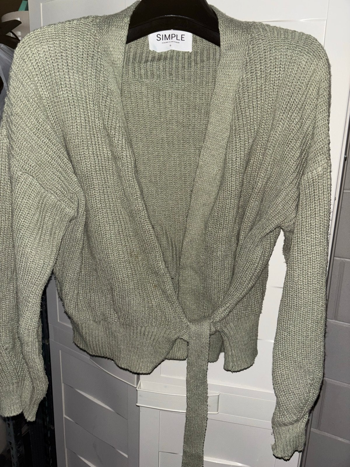 Simple wikkelvest maat S groen, Kleding | Dames, Ophalen of Verzenden, Zo goed als nieuw, Maat 36 (S), Groen