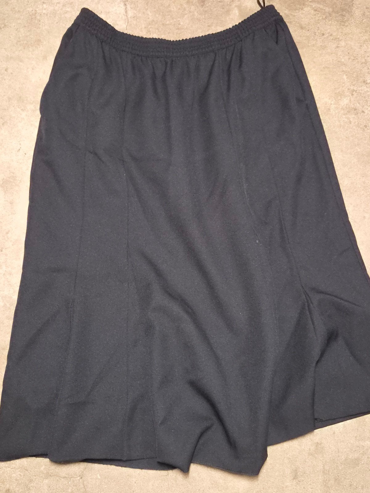 Zwarte rok van Setterlady, maat 48, Kleding | Dames, Zwart, Maat 46/48 (XL) of groter, Ophalen of Verzenden, Knielengte