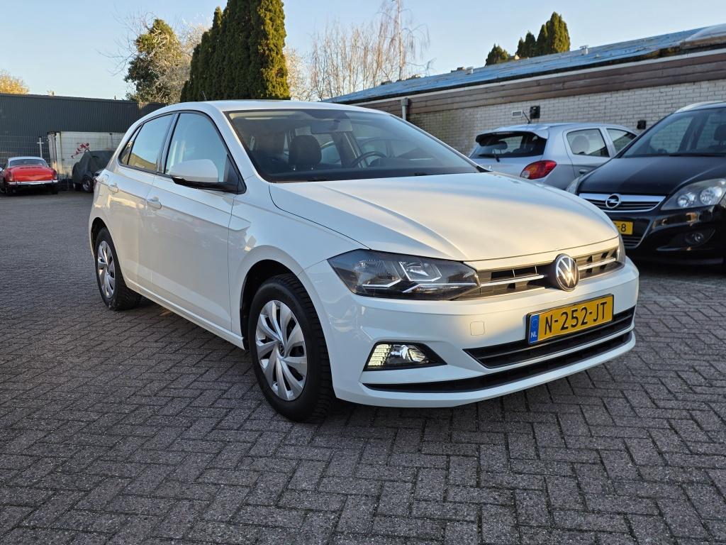 Volkswagen Polo 1.0 TSI Comfortline, navigatie, Apple carpla, Auto's, Voorwielaandrijving, Gebruikt, Origineel Nederlands, Bedrijf