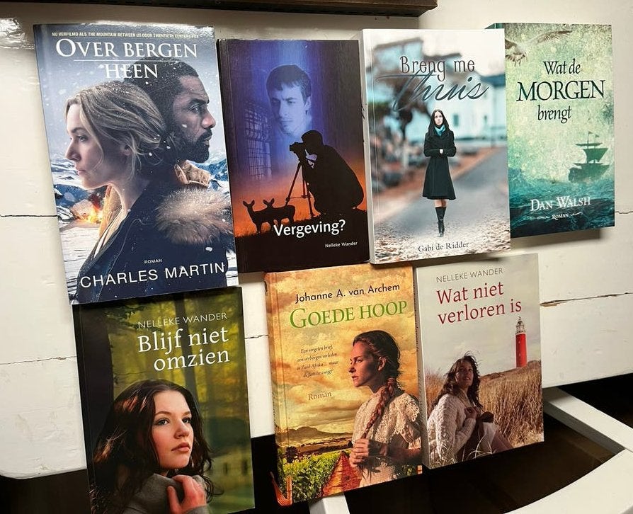 Boekenpakket: Romans van Nelleke Wander, Charles Martin e.a, Ophalen of Verzenden, Nieuw, Nederland