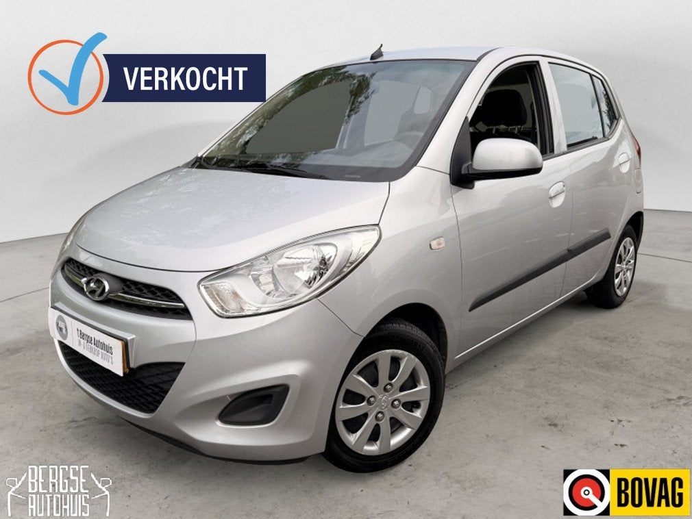Hyundai i10 1.2 i-Drive Cool Airco Elek.R Nap (bj 2011), Auto's, Hyundai, Euro 5, Gebruikt, 4 cilinders, Metallic lak