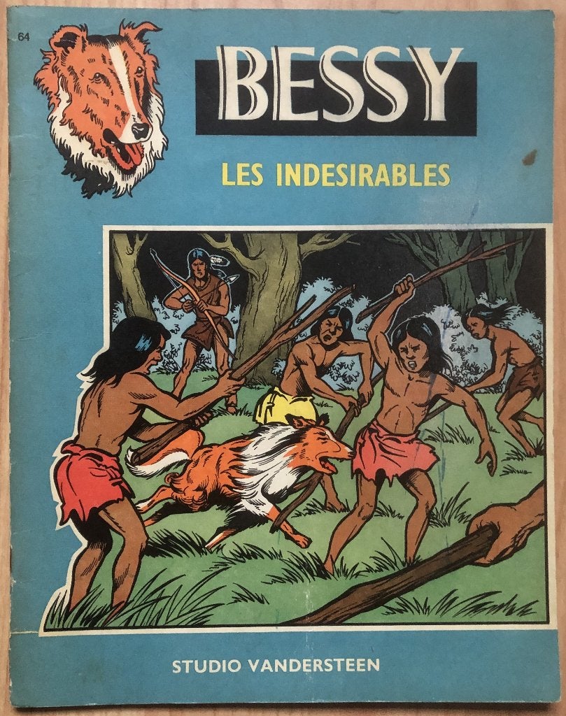WILLY VANDERSTEEN - BESSY - LES INDESIRABLES - 1964, Eén stripboek, Ophalen of Verzenden, Zo goed als nieuw, Willy Vandersteen