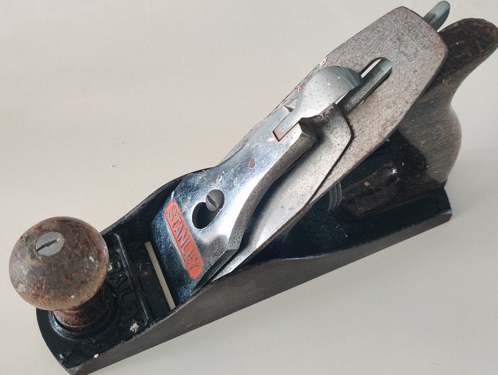 Vintage Stanley nr 4 en 110/Blokschaaf JNY en Vijlhouder, Ophalen