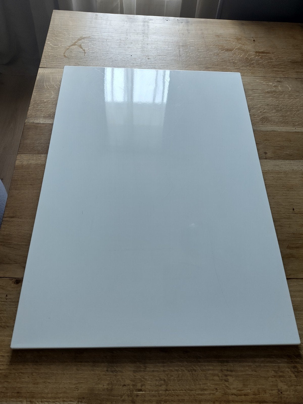 Magneetbord / Whiteboard IKEA FEJIG 70x50 cm, Ophalen, Gebruikt, Wit, Metaal