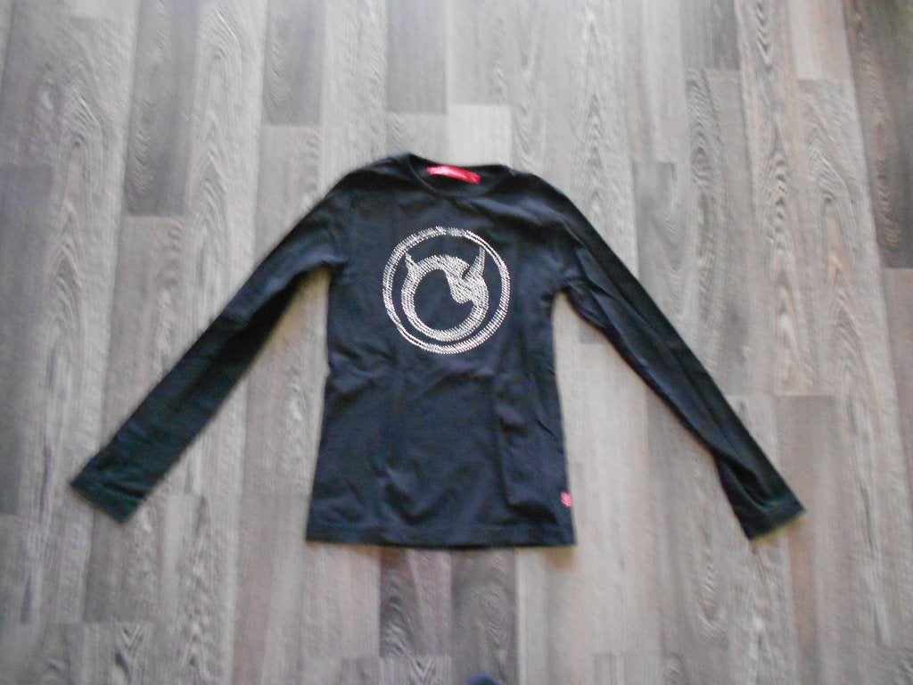 mooie zwarte meisjeslongsleeve ( maat XL/176 ) PHINK, Kinderen en Baby's, Kinderkleding | Maat 176, Ophalen of Verzenden, Gebruikt