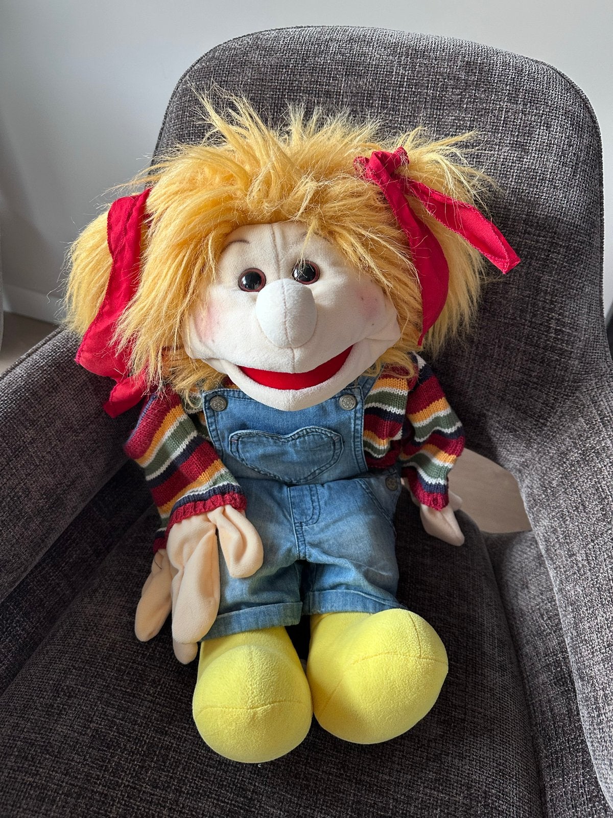 Living Puppets Handpop Maja 65 cm. IZGS!, Kinderen en Baby's, Speelgoed | Poppen, Ophalen, Zo goed als nieuw, Overige typen