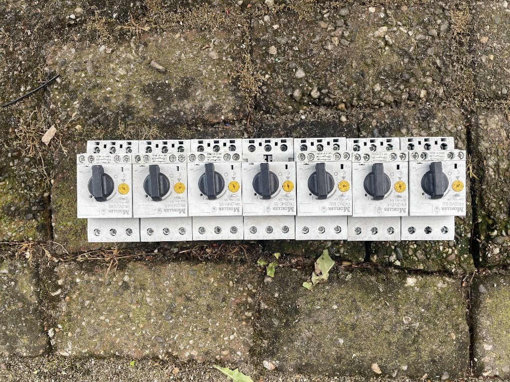 Moeller PKZM0 Motor PCB – PKZM0-16 / PKZM0-25, Ophalen of Verzenden, Kabel of Snoer