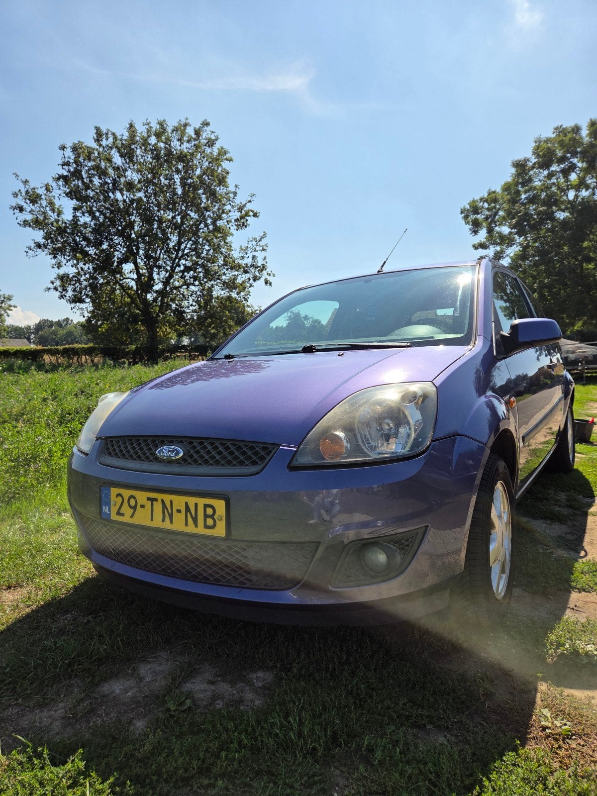 Ford Fiësta 1.3 8V 3DR 2006, 1299 cc, Stof, 40 €/maand, Origineel Nederlands