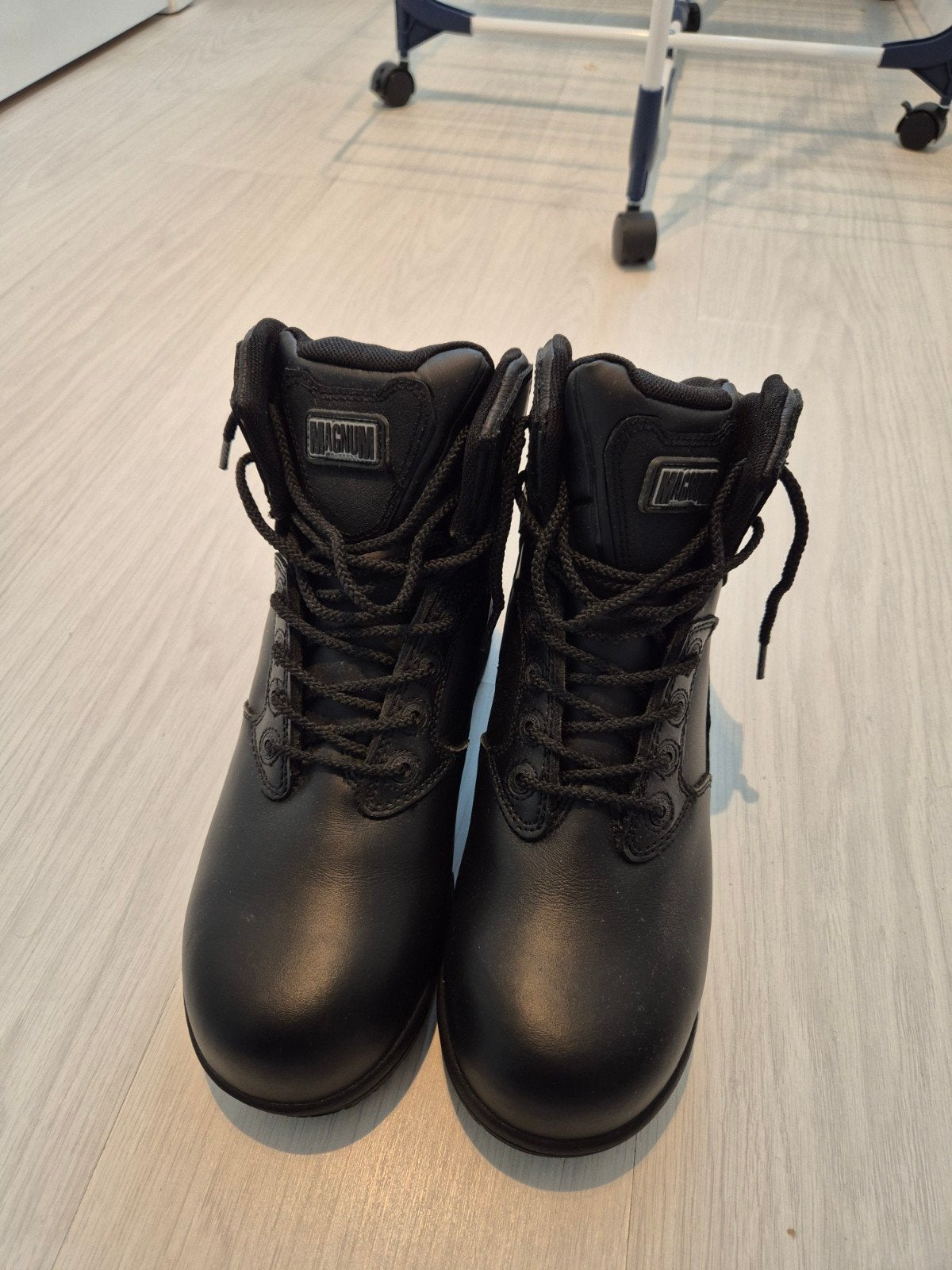 Magnum Stealth Force 6.0 Leer S3 CTCP Zwart Werkschoenen, Ophalen, Zwart, Nieuw, Magnum