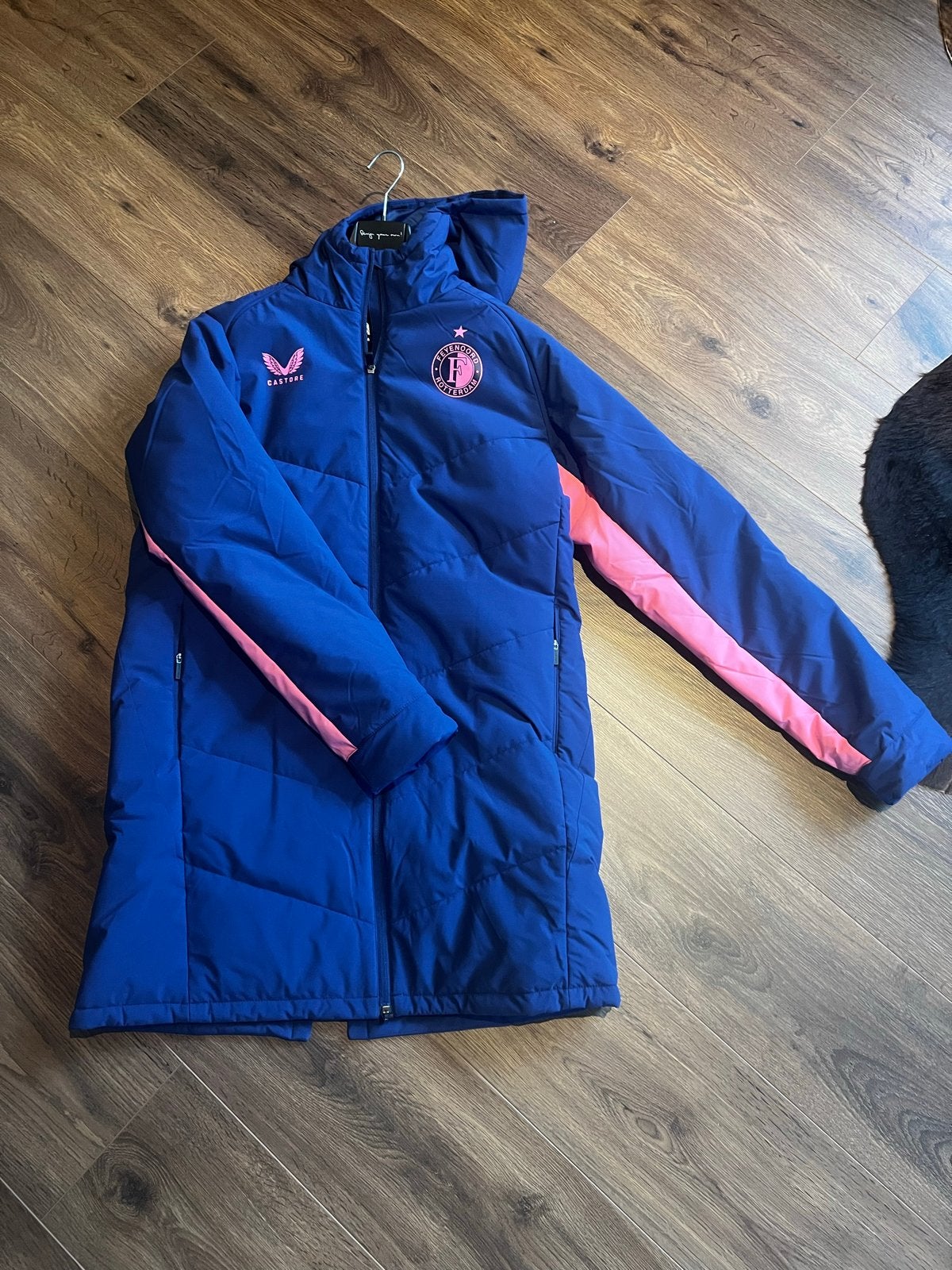 Feyenoord jas Castore Maat M - Nieuw, Ophalen of Verzenden, Nieuw, Maat 48/50 (M), Blauw