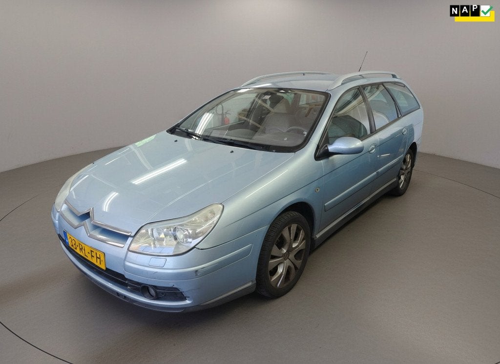 Citroen C5 Break 2.0-16V Exclusive Inruil koopje. NAP, Auto's, Citroën, Bedrijf, Te koop, C5, ABS, Airbags, Airconditioning, Automatische klimaatregeling