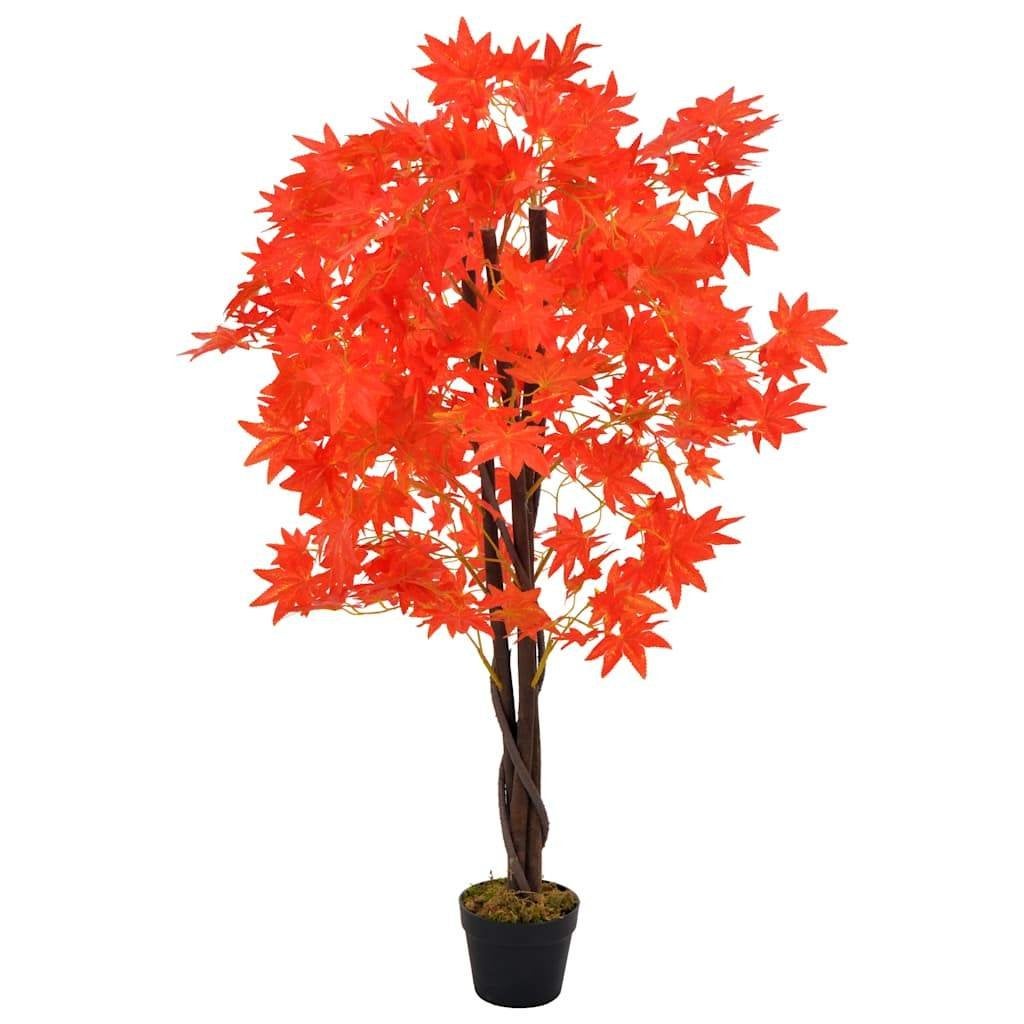 Kunstplant kunstesdoorn esdoorn + pot 120 cm GRATIS BEZORGD!, Binnen, Verzenden, Met pot of vaas, Kunstplant