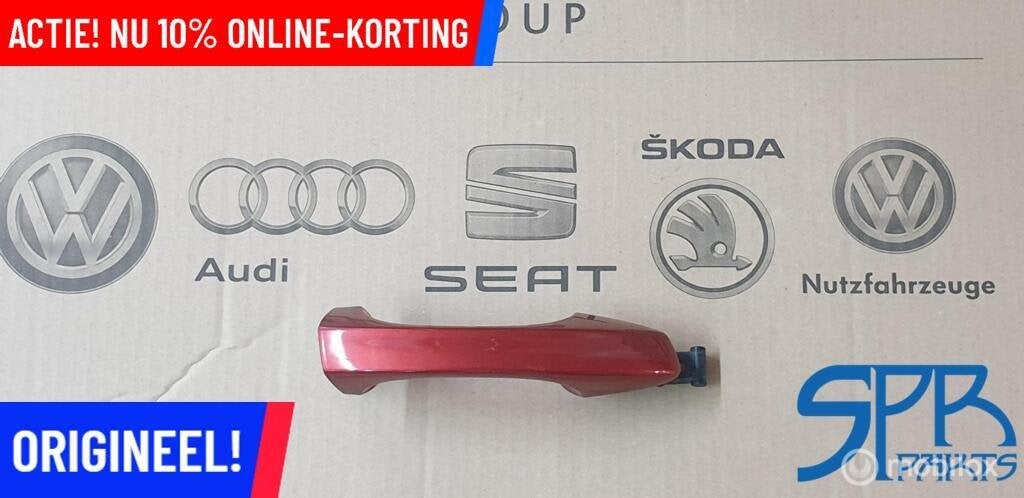 GOLF 7 LA3X RECHTS Deurgreep Rechtsvoor Rechtsachter GREEP, Volkswagen, Nieuw, Ophalen of Verzenden, Volkswagen