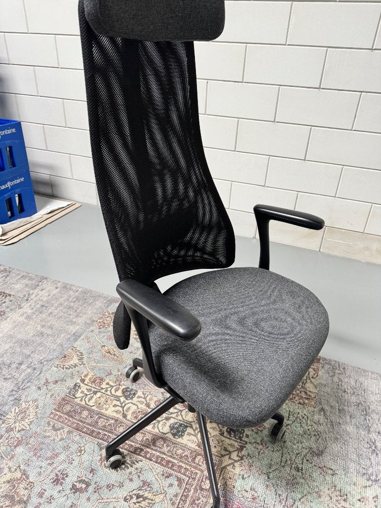 Bureaustoel, Huis en Inrichting, Bureaustoelen, Ophalen, Zwart, Zo goed als nieuw, Bureaustoel