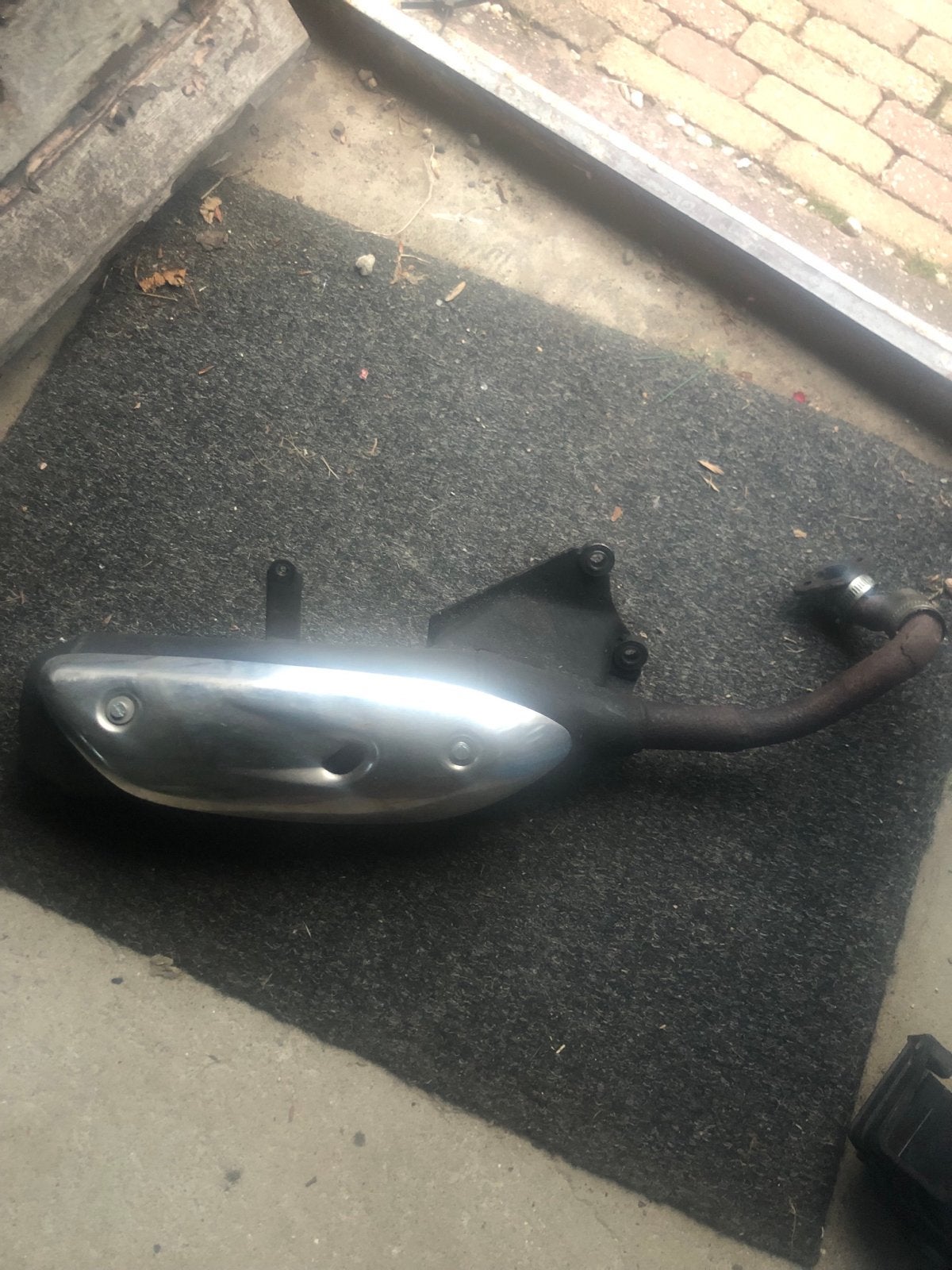 Scooter uitlaat morini, Ophalen, Gebruikt, Uitlaat