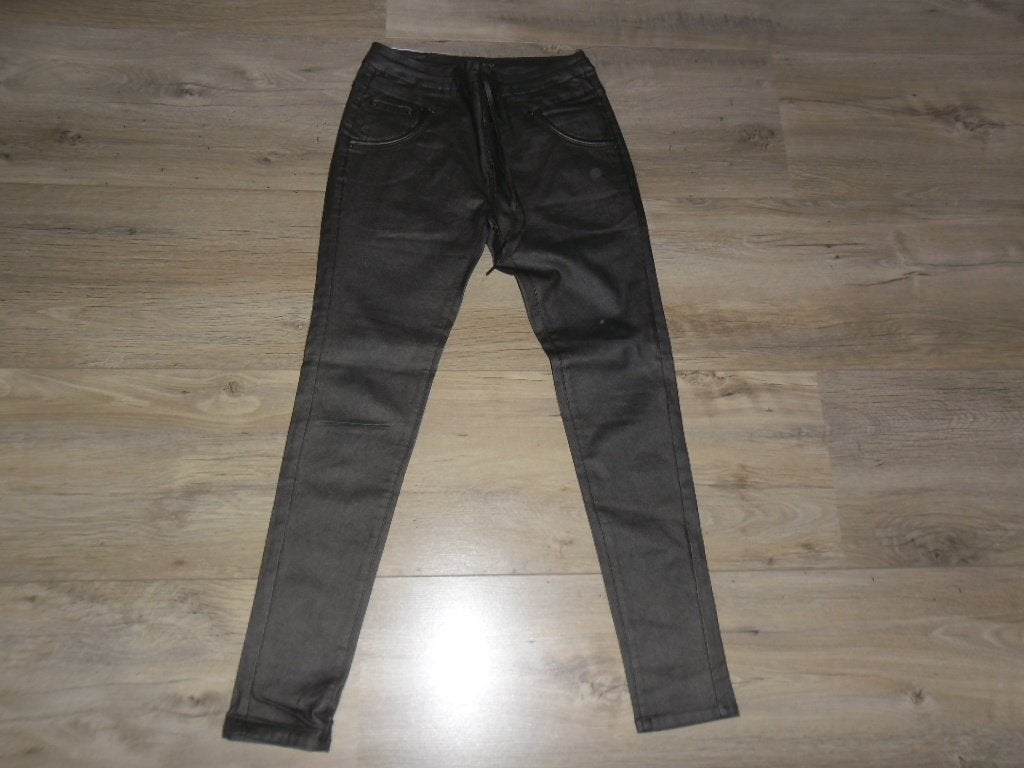 Bianco Bruin/Grijze Lange Broek Met Touwtje Maat 38, Maat 38/40 (M), Bianco, Bruin, Ophalen of Verzenden