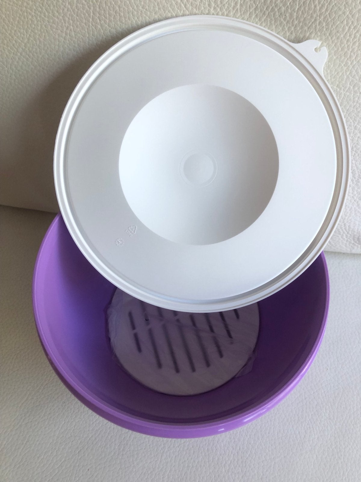 Tupperware splinternieuwe slabak - houdbaar langer dan 3 wkn, Huis en Inrichting, Keuken | Tupperware, Paars, Nieuw, Ophalen of Verzenden
