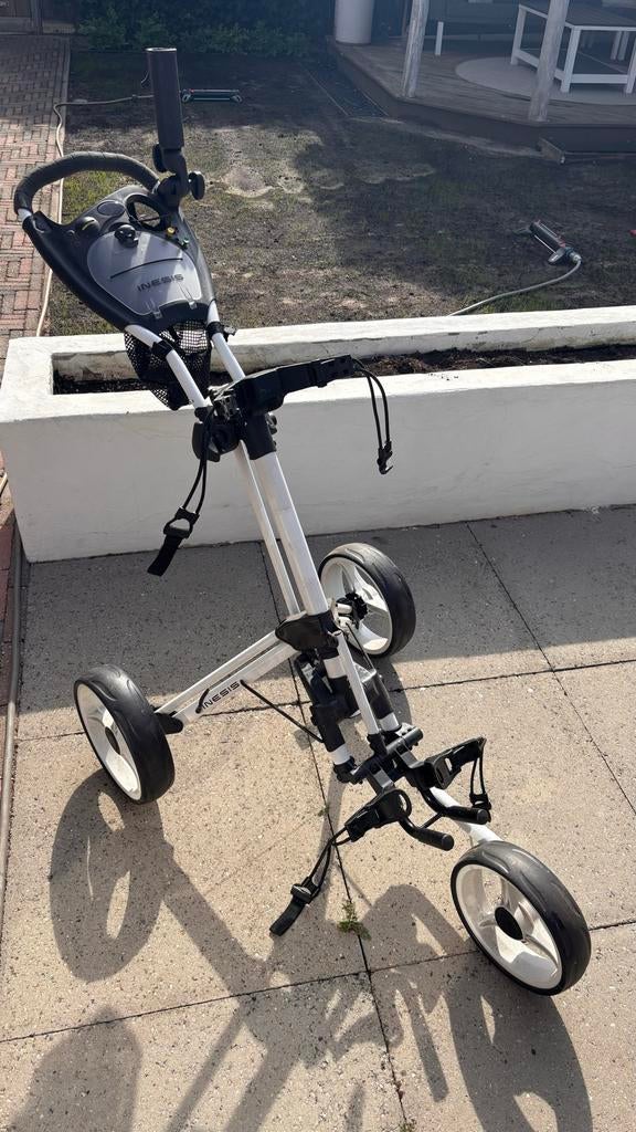 Inesis Golfkar - Zo goed als nieuw, Sport en Fitness, Golf, Zo goed als nieuw, Golfkar, Overige merken, Ophalen of Verzenden