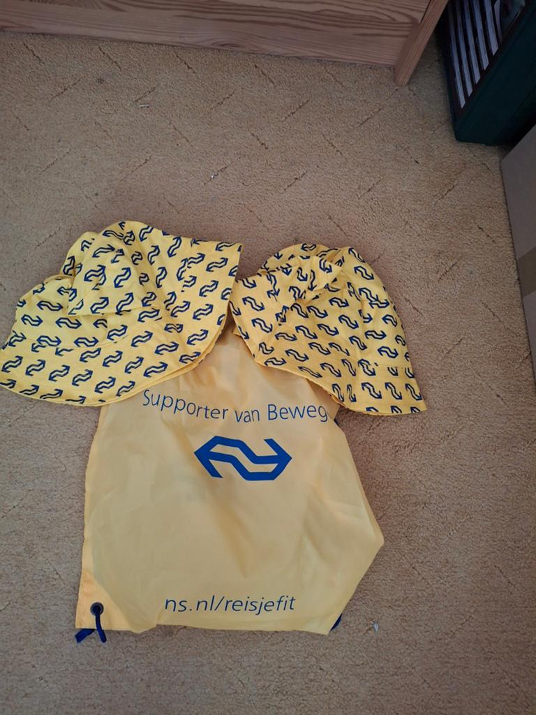 NS Hoedjes en Tas - Supporter van Beweging, Hoed, Nieuw, NS, One size fits all