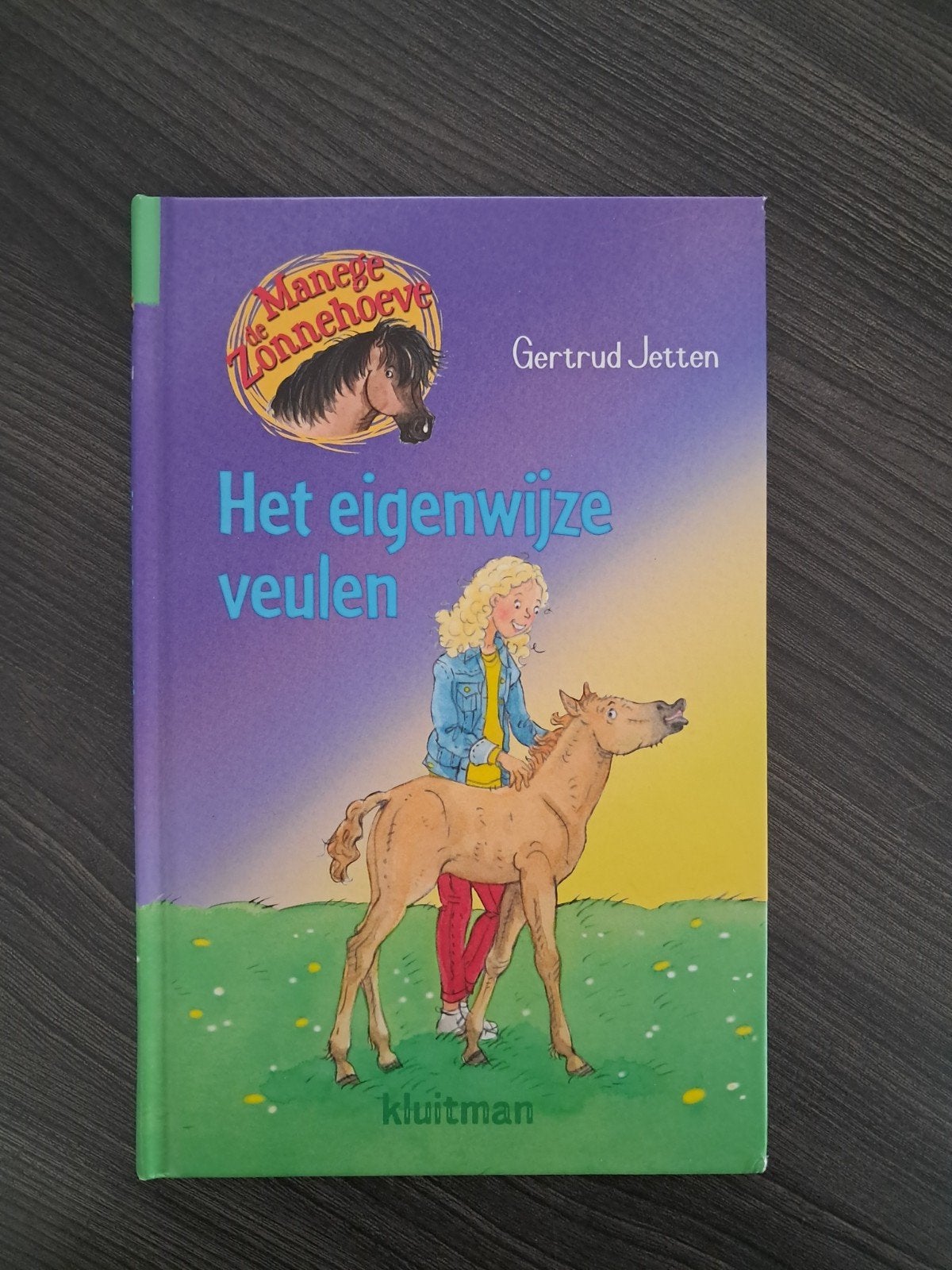 Manege Zonnehoeve - Het eigenwijze veulen, Boeken, Ophalen of Verzenden, Zo goed als nieuw, Gertrud Jetten, Fictie algemeen