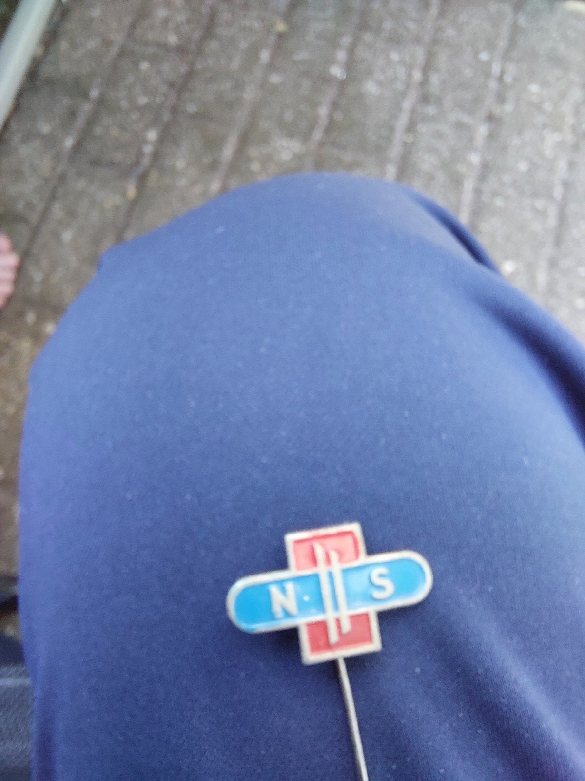 Vintage NS Speldje - Nederlandse Spoorwegen Pin, Ophalen of Verzenden, Gebruikt, Merk, Speldje of Pin