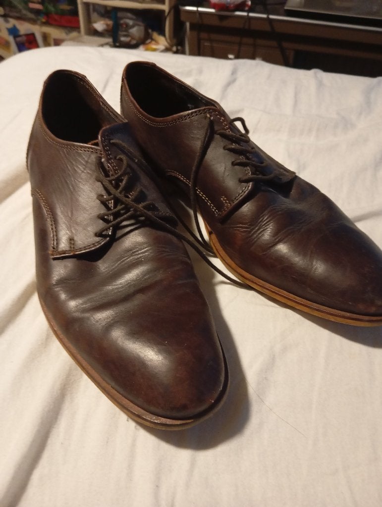 Mansfield heren schoenen maat 43, Manfield, Bruin, Ophalen of Verzenden, Gedragen