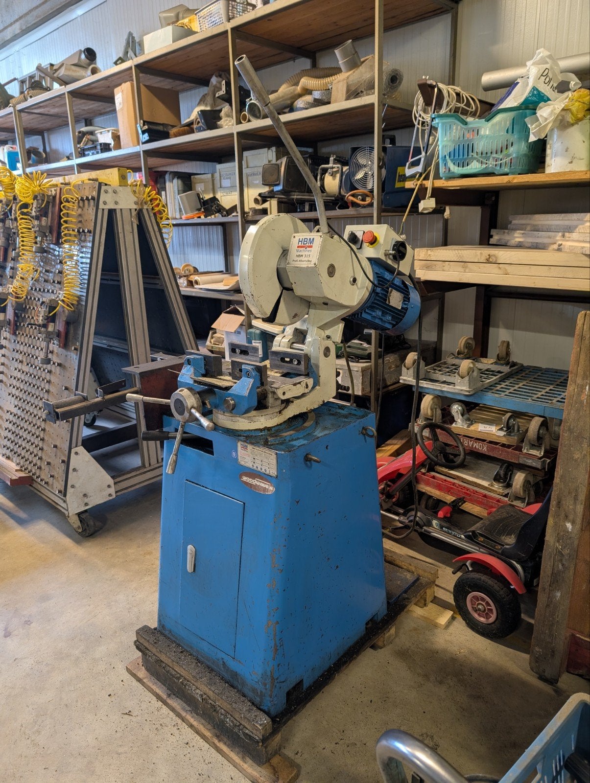 HBM 315 Profi Afkortzaag, Ophalen, Gebruikt, ., 70 mm of meer