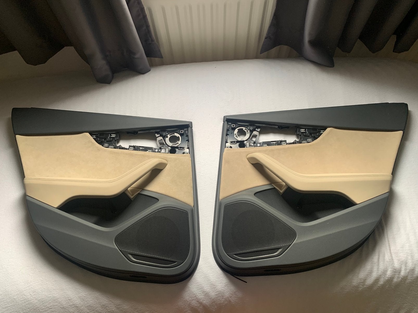 A4 b9 deurpanelen achterzijde alcantara, Ophalen, Gebruikt, Audi
