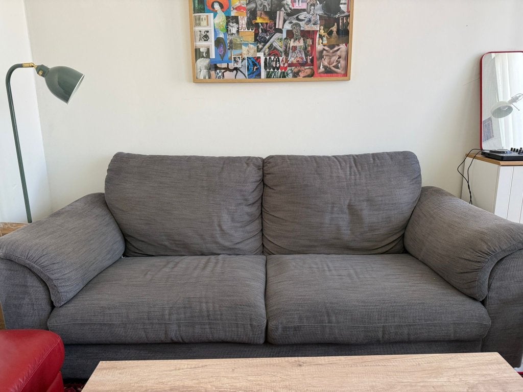 Couch / Bank, Ophalen, Gebruikt, Driepersoons, 75 tot 100 cm
