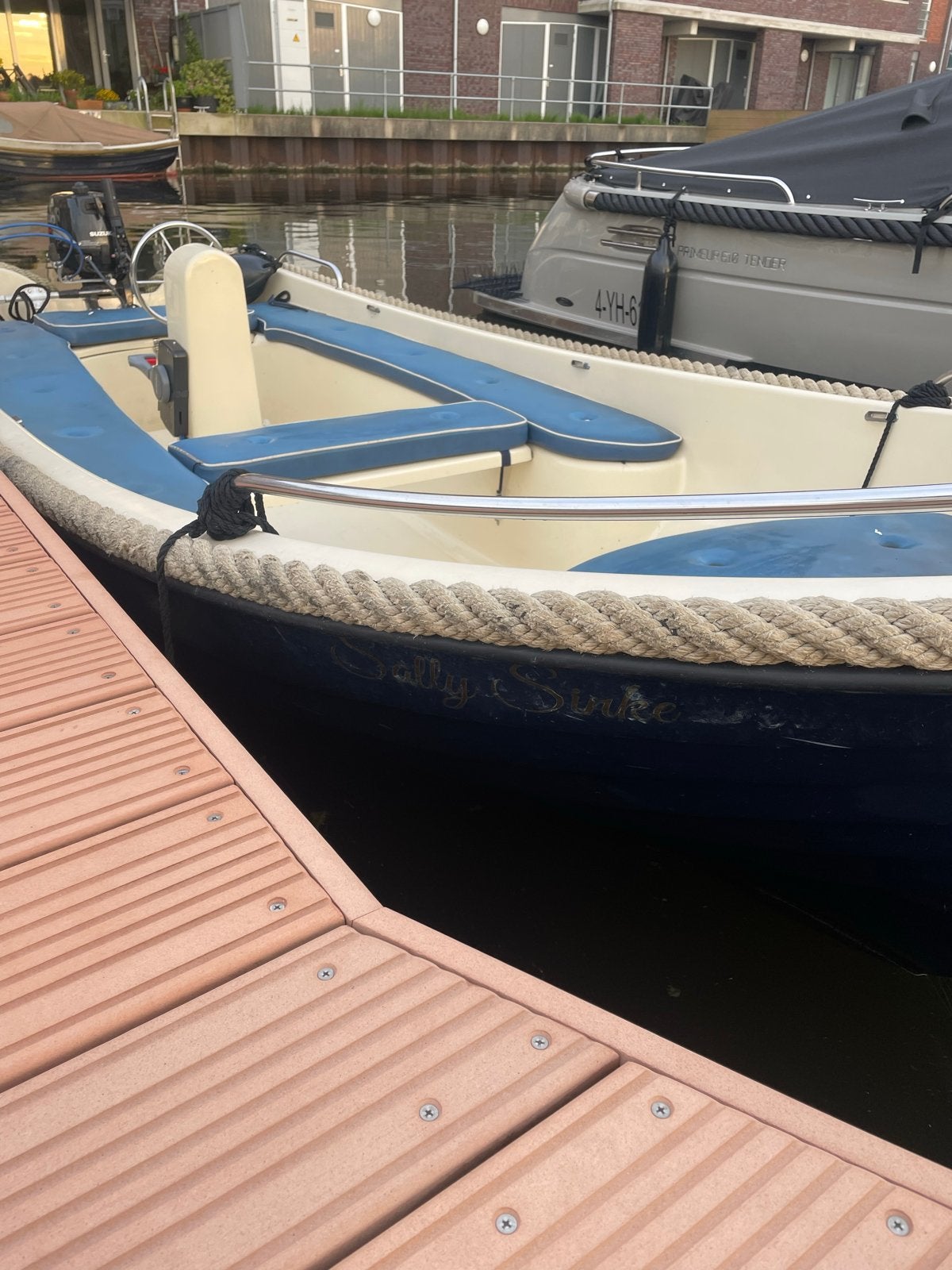 Corsiva 430 Sloep met Suzuki buitenboordmotor, Watersport en Boten, Motorboten en Motorjachten, Overige merken, Gebruikt, Buitenboordmotor