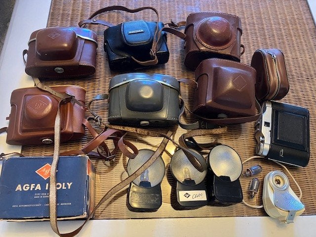 Fotocamera's vintage, Hilversum, Ophalen, Gebruikt, Compact, Overige Merken
