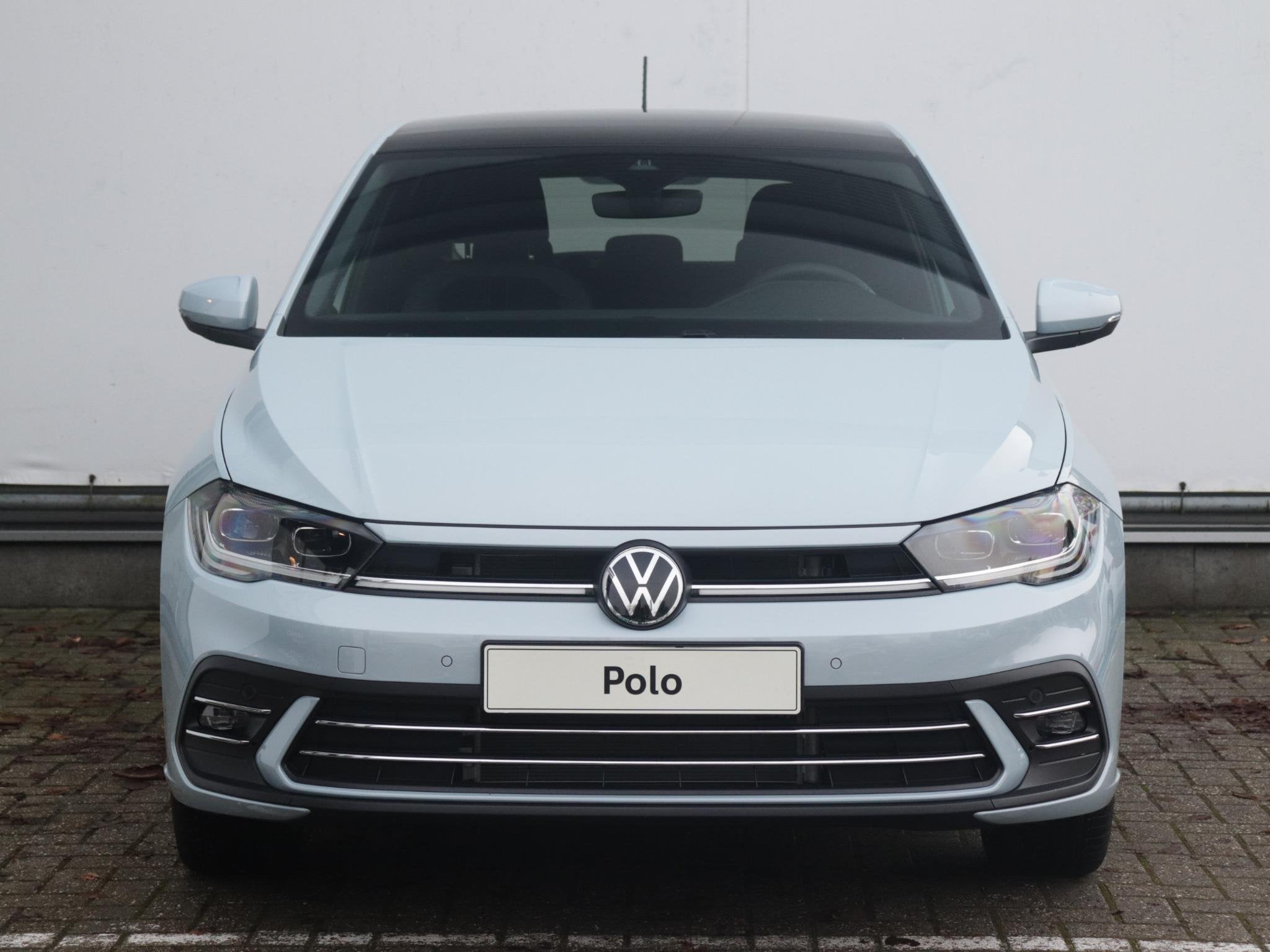 Volkswagen Polo 50 Edition 1.0 TSI 95 PK | Adaptieve Cruise, Auto's, Stof, 95 pk, Blauw, Bedrijf