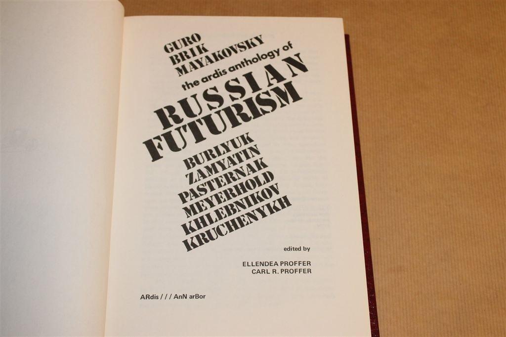 The Ardis Anthology of Russian Futurism [1980], Boeken, Ophalen of Verzenden, Zo goed als nieuw