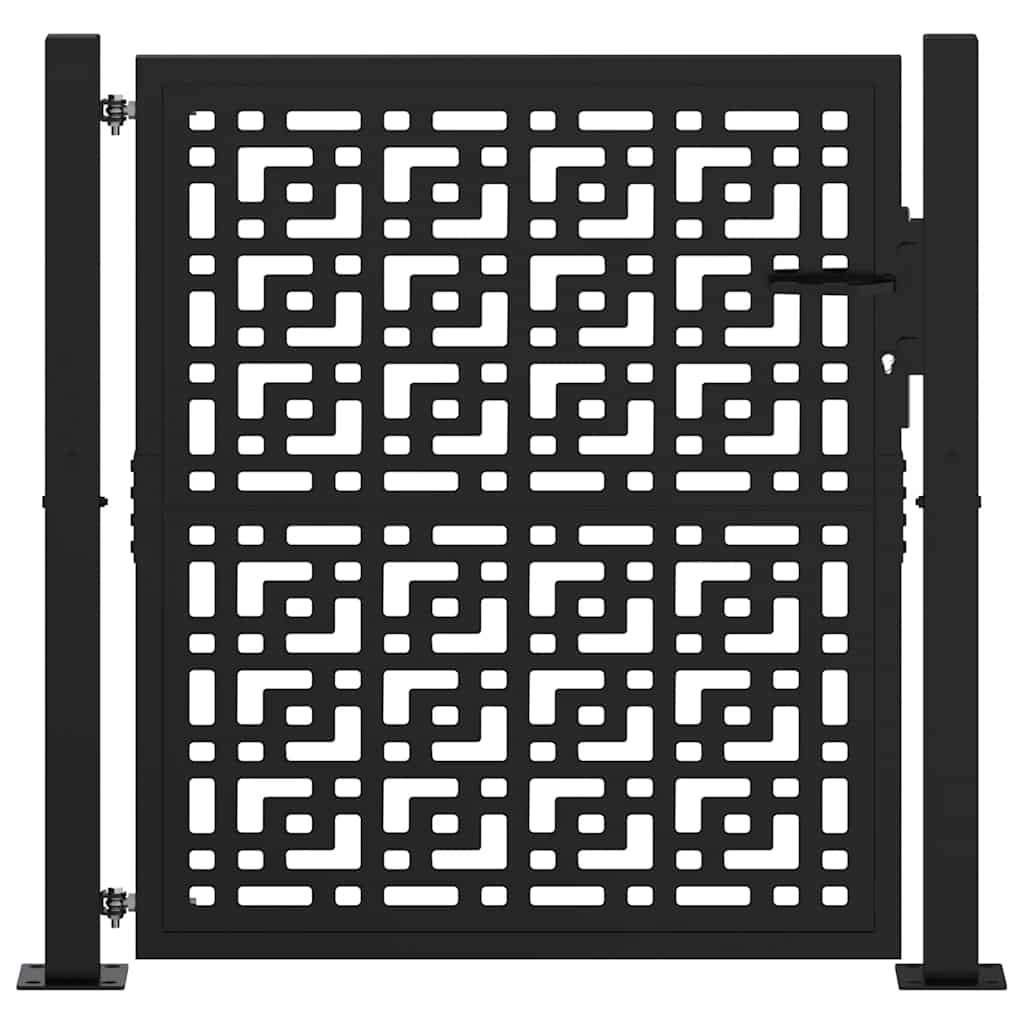 IJzeren tuinpoort tuinhek poort draaihek zwart GRATIS BEZORG, Verzenden, 100 tot 150 cm, Nieuw, Nvt