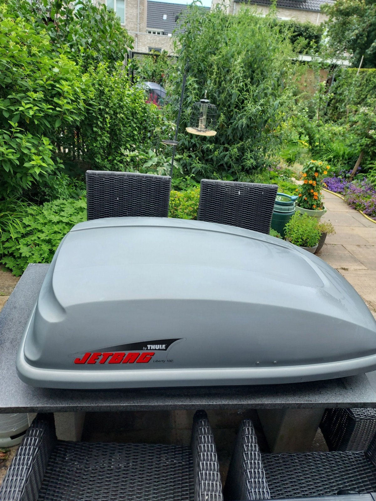 Thule Jetbag Liberty 100 Dakkoffer - in goede staat, Auto diversen, Dakkoffers, Ophalen, Gebruikt