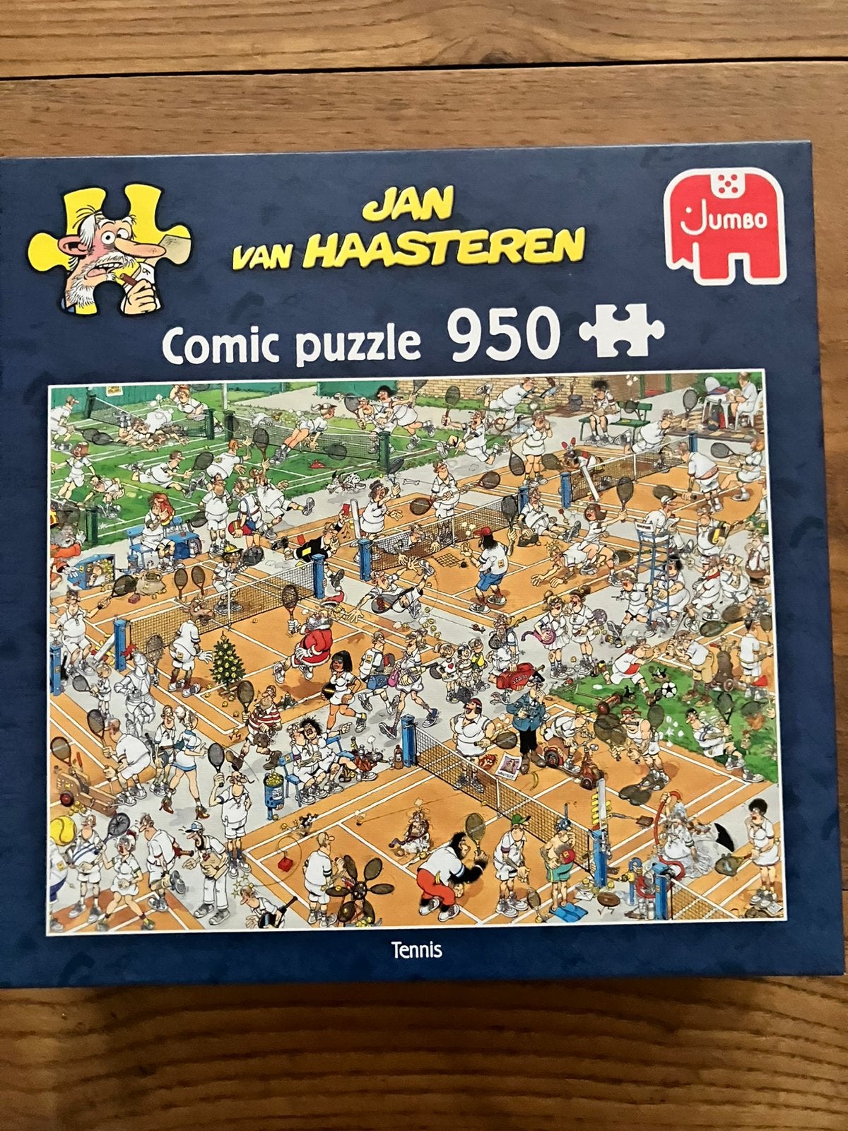 Jan van Haasteren legpuzzel, 950 stukjes, Tennis. Nieuw!, Ophalen, 500 t/m 1500 stukjes, Nieuw, Legpuzzel