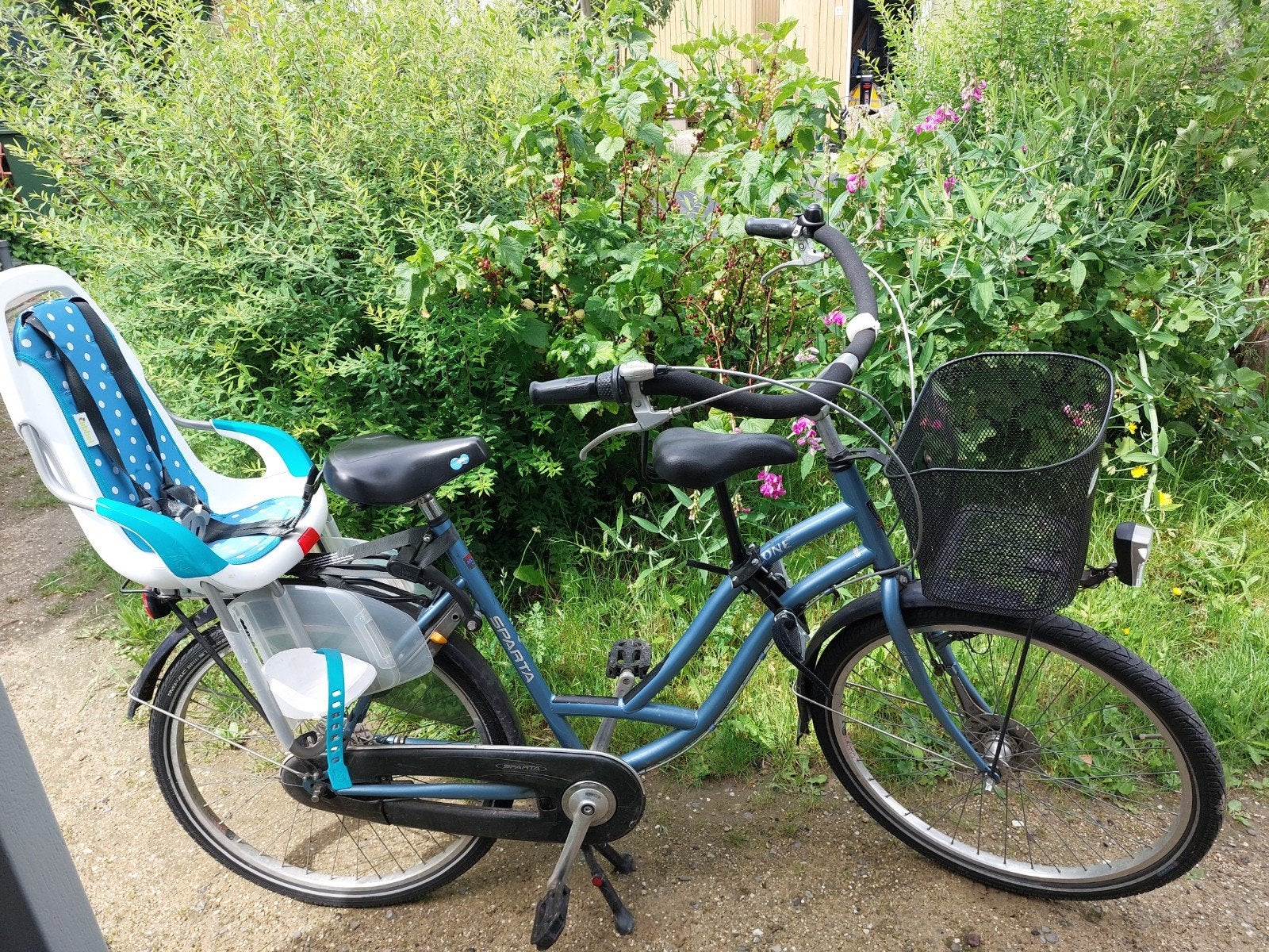 Sparta fiets met brede instap en zitjes of als station fiets, Ophalen, Terugtraprem, Sparta, Gebruikt