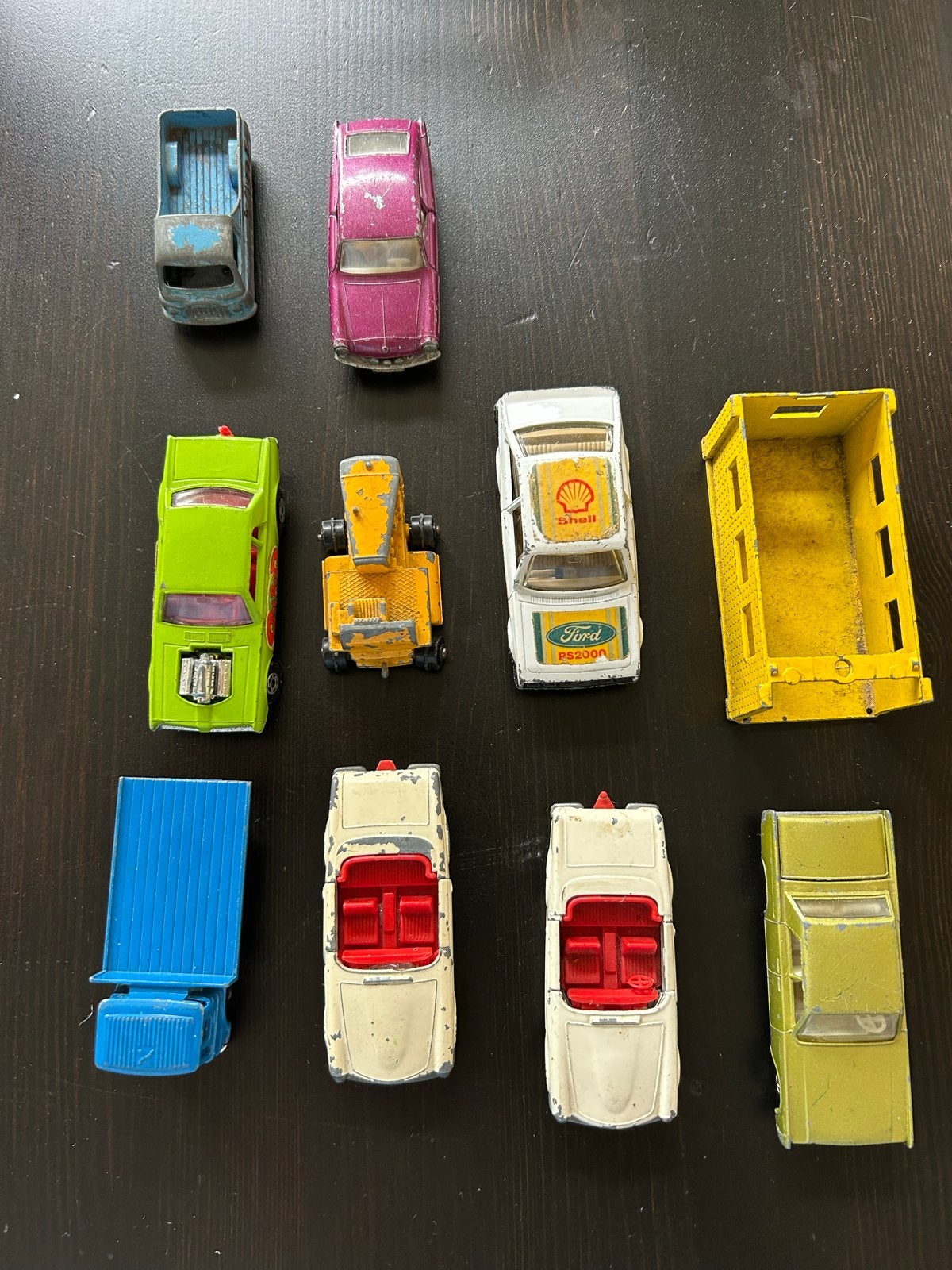 Diverse Matchbox Lesney auto’s in 1 koop 10 stuks, Verzenden, Gebruikt, Overige typen