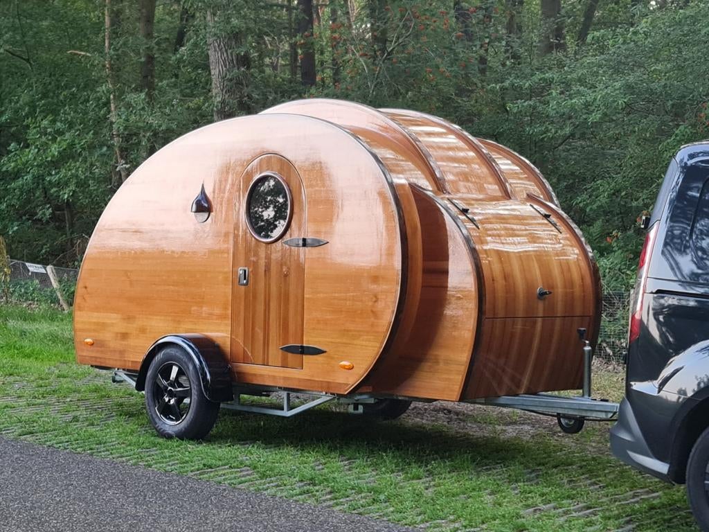 Uniek Teardrop Caravan Chassis - Klaar voor jouw project!, Caravans en Kamperen, Ophalen, Zo goed als nieuw