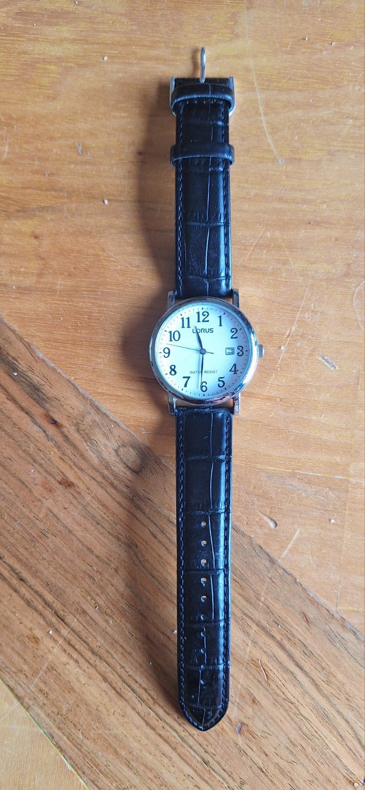 Lorus herenhorloge, Sieraden, Tassen en Uiterlijk, Horloges | Heren, Ophalen of Verzenden, Zo goed als nieuw, Leer, Overige merken