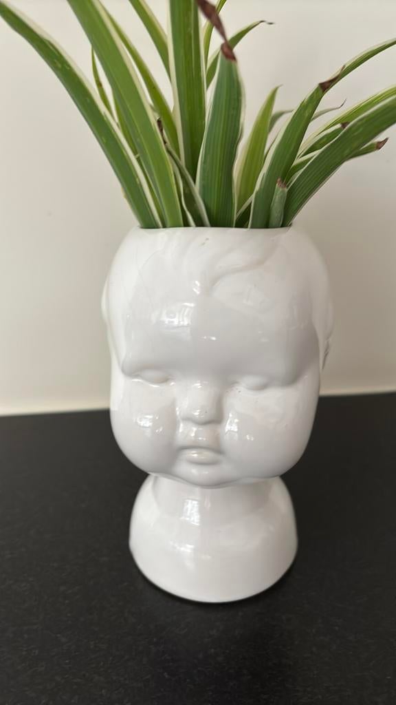 Leuk vintage kinderkopje, Gebruikt, Rond, Ophalen of Verzenden, Aardewerk